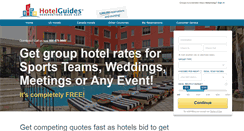 Desktop Screenshot of groups.hotelguides.com