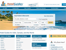 Tablet Screenshot of hotelguides.com